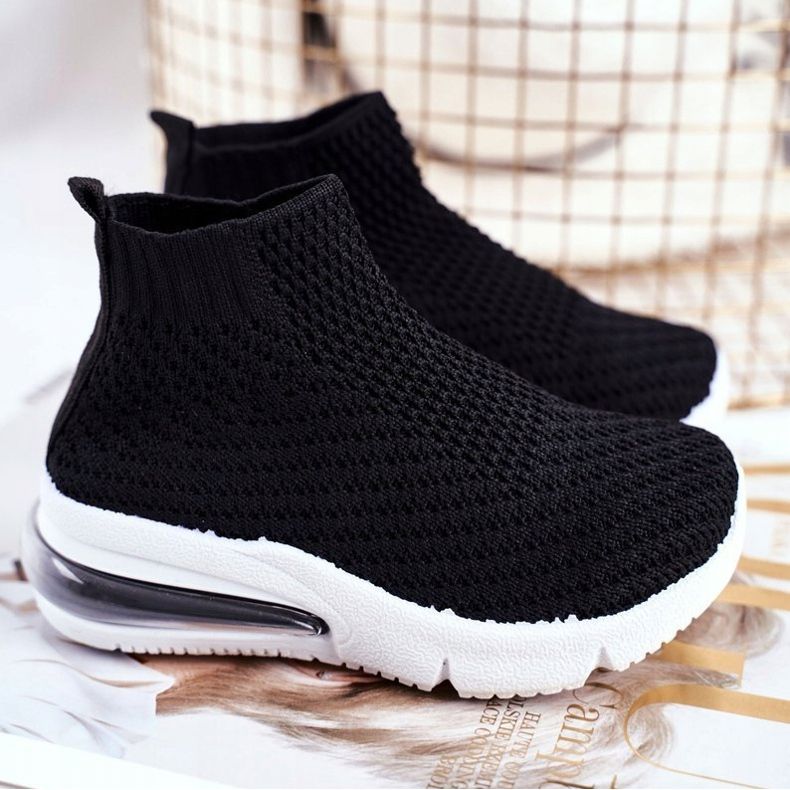 FRROCK Zapato Alto Sport Infantil Tobi Negro 1