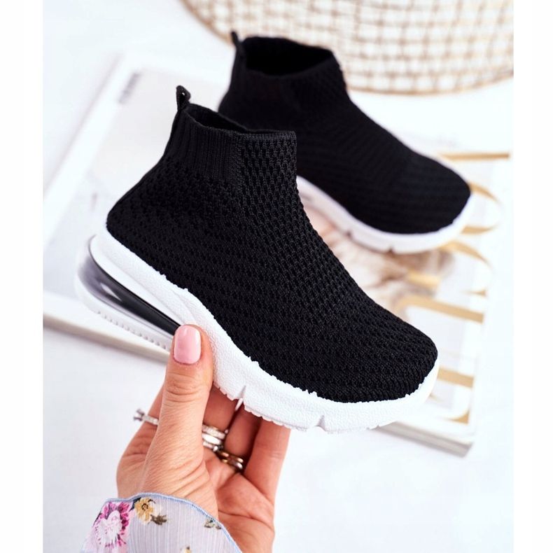 FRROCK Zapato Alto Sport Infantil Tobi Negro 2