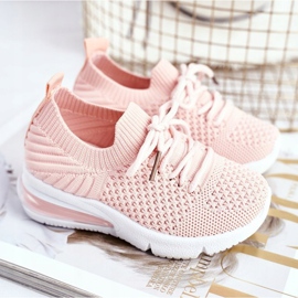 FRROCK Zapatilla Deportiva Infantil Cordones Rosa Lena rosado 1