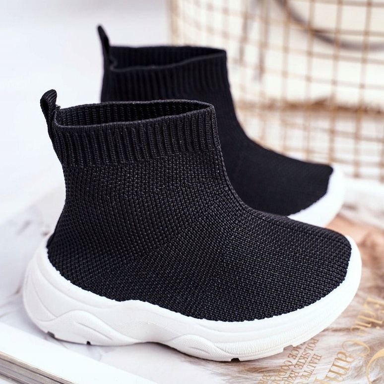 FRROCK Zapatos deportivos para niños Viki High Black negro 2