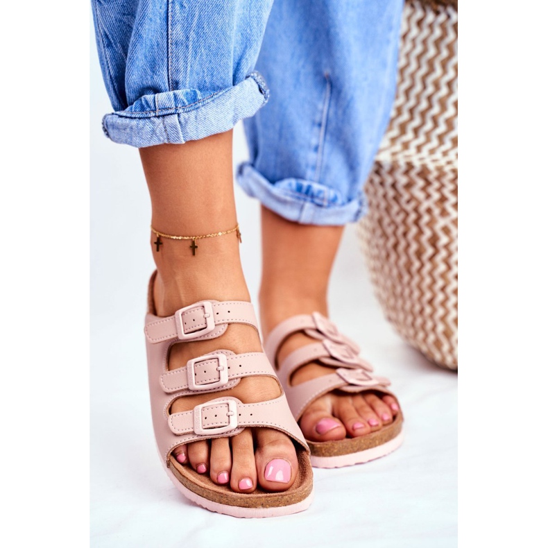 Pantuflas de Mujer Big Star Powder Pink FF274627 rosa 1