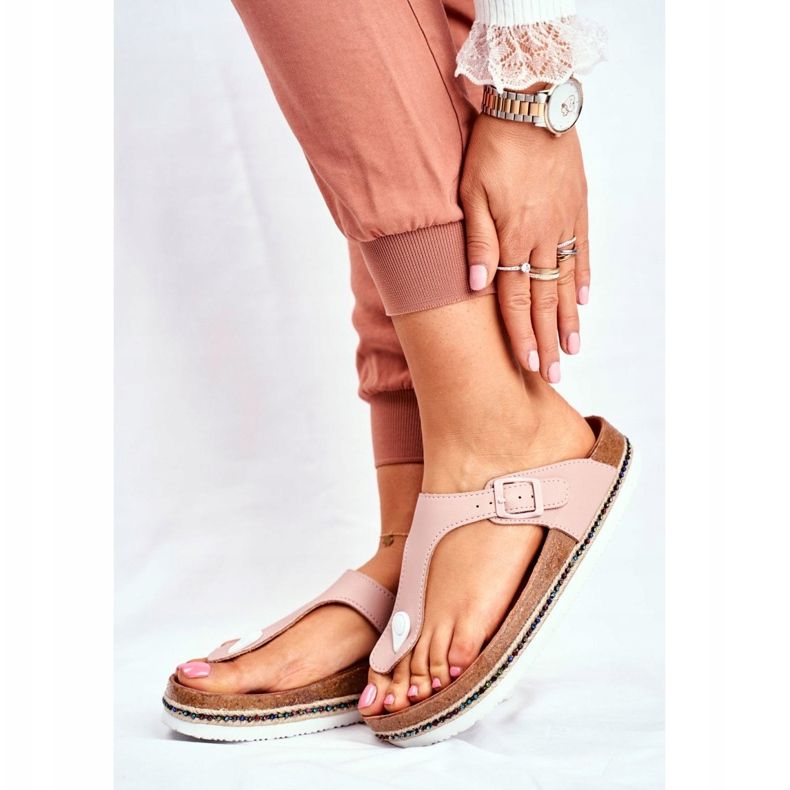 Chanclas de mujer Big Star Pink FF274636 rosa 2
