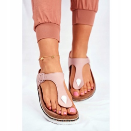 Chanclas de mujer Big Star Pink FF274636 rosado 3