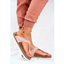 Chanclas de mujer Big Star Pink FF274636 rosado 4
