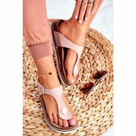 Chanclas de mujer Big Star Pink FF274636 rosado 5