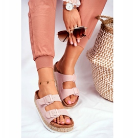Pantuflas de Mujer Big Star Pink FF274669 rosado 4
