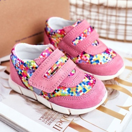 Bartek S.A. Zapatos Infantiles Para Niña Rosa Bartek T-71949 / S19 rosado 5