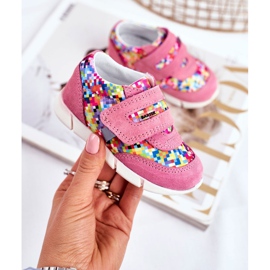 Bartek S.A. Zapatos Infantiles Para Niña Rosa Bartek T-71949 / S19 rosado 4