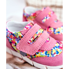 Bartek S.A. Zapatos Infantiles Para Niña Rosa Bartek T-71949 / S19 rosado 2