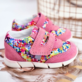 Bartek S.A. Zapatos Infantiles Para Niña Rosa Bartek T-71949 / S19 rosado 3