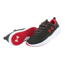 Zapatillas de running Under Armour Charged Will Nm M 3023077-101 negro rojo gris 3