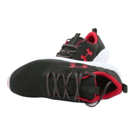 Zapatillas de running Under Armour Charged Will Nm M 3023077-101 negro rojo gris 4