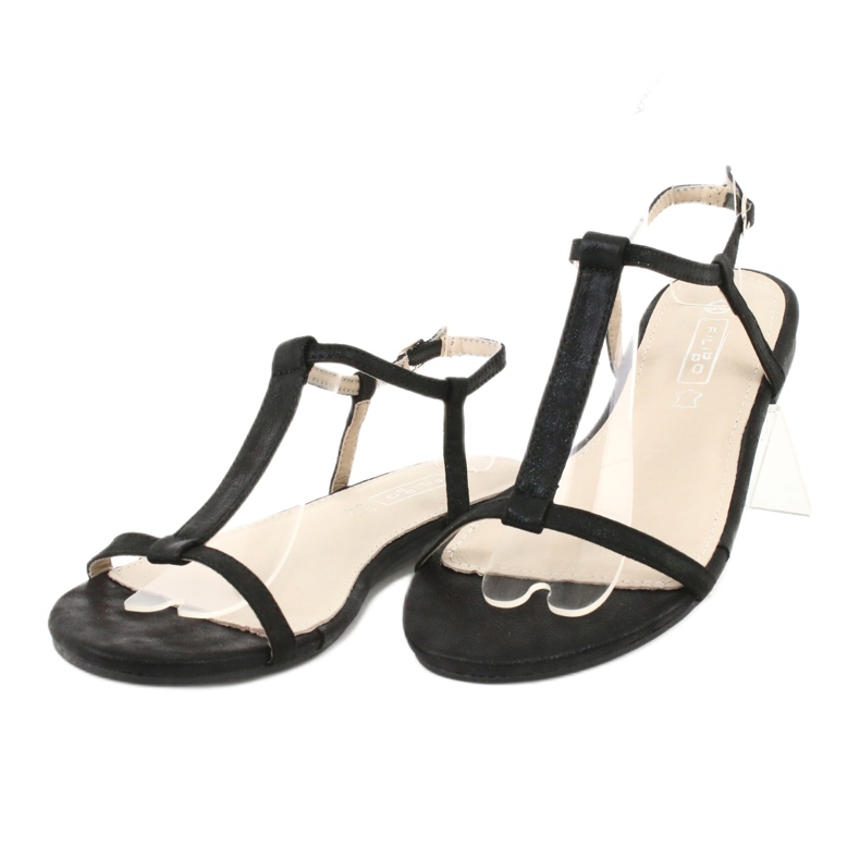 Sandalias de mujer negras Filippo DS1297 / 20 BK negro 2