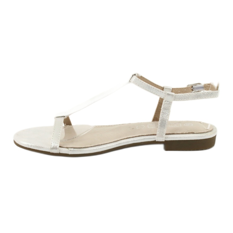 Sandalias plateadas para mujer Filippo DS1297 / 20 SI plata 1