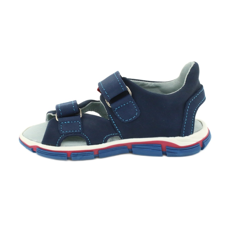 Sandalias velcro Mazurek 314 azul marino 1