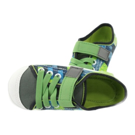 Calzado infantil befado 251X148 gris verde 4