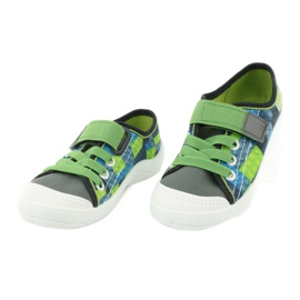 Calzado infantil befado 251X148 gris verde 2
