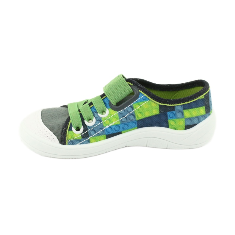 Calzado infantil befado 251Y148 gris multicolor verde 2