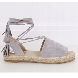 Alpargatas grises para mujer BB25 Gris 1