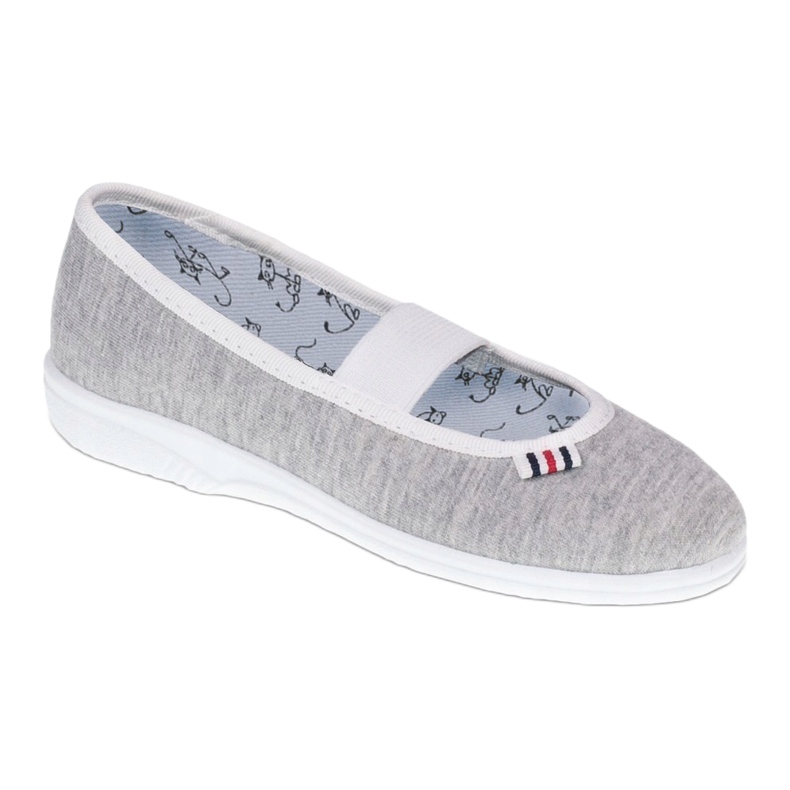 Calzado infantil befado 274X012 blanco gris 1