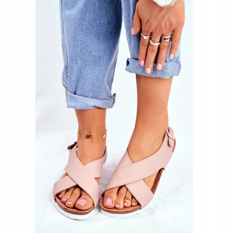Sandalias Mujer Big Star Powder Pink FF274624 rosa 1