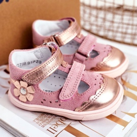 Bartek S.A. Sandalias Infantiles para Niñas Prophylactic Bartek T-81798-7 / 91P rosa 1