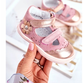 Bartek S.A. Sandalias Infantiles para Niñas Prophylactic Bartek T-81798-7 / 91P rosado 3