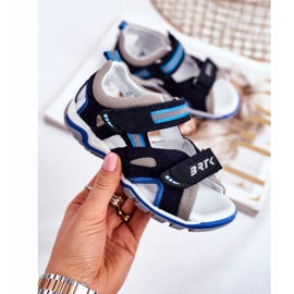 Bartek S.A. Sandalias Infantiles para Niños Prophylactic Bartek T-16176-7 / 0KP azul marino 3