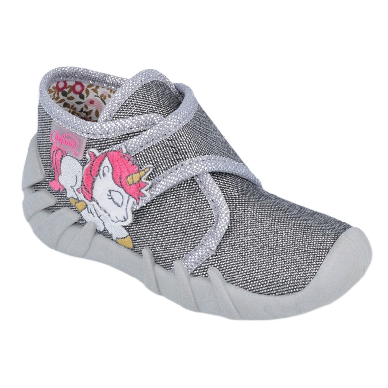 Calzado infantil befado 523P016 gris 1