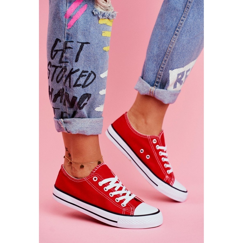 PS1 Zapatillas Clásicas para Mujer Omerta Roja rojo 1