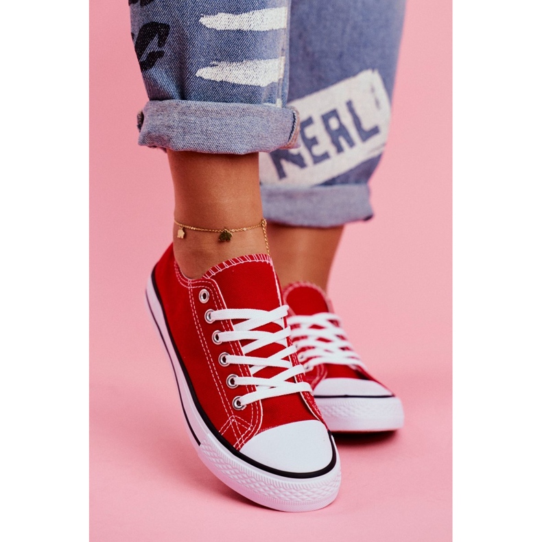 PS1 Zapatillas Clásicas para Mujer Omerta Roja rojo 2