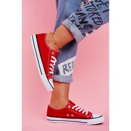 PS1 Zapatillas Clásicas para Mujer Omerta Roja rojo 3