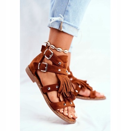 Sandalias de mujer Boho Camel Balms marrón 1 Sandalias de mujer Boho Camel Balms marrón 1