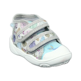 Calzado infantil befado 212P065 azul gris 2
