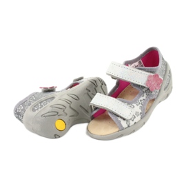 Calzado infantil befado pu 065P139 rosado gris 4