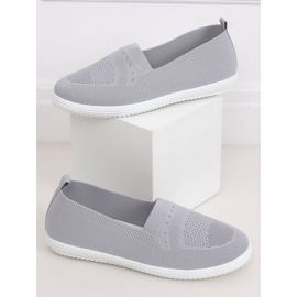 Gris Zapatillas grises de mujer ZK097 Grigio 1 Gris Zapatillas grises de mujer ZK097 Grigio 1