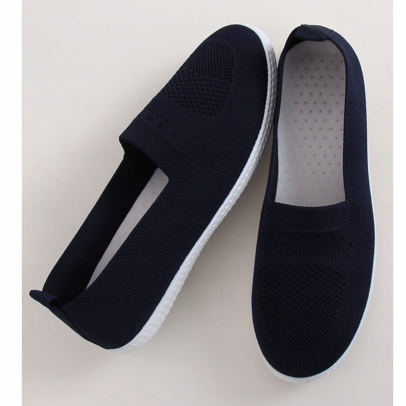 Zapatillas de mujer azul marino ZK097 Blu 1