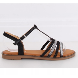 Sandalias de mujer negras S060123 Black negro 2