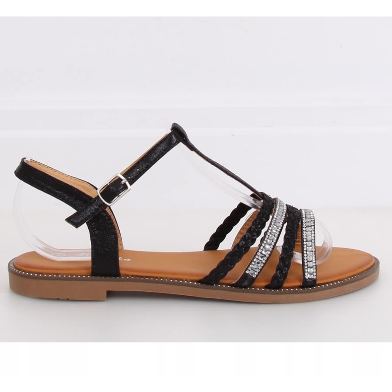 Sandalias de mujer negras S060123 Black negro 2