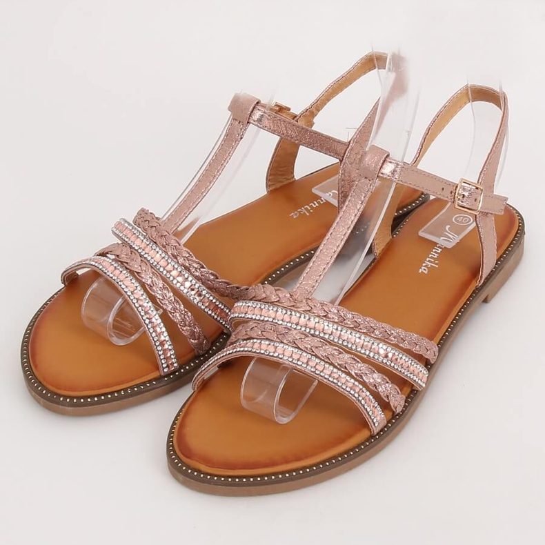 Sandalias de mujer Champagne S060123 Champagne rosado 1