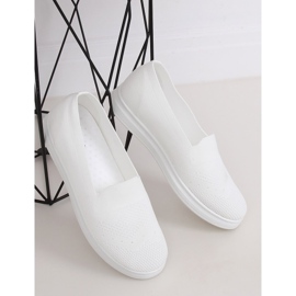 Zapatillas de mujer blancas ZK069 Bianco blanco 1