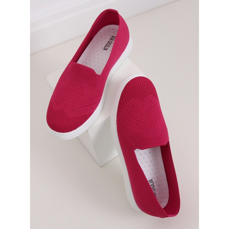 Zapatillas de mujer fucsia ZK069 Fuxia rosa 1