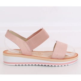 Sandalias mujer rosa E008 Rosa 1