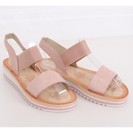 Sandalias mujer rosa E008 Rosa 2
