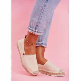 Alpargatas de Mujer, Suela Trenzada Beige Big Star FF274A500 1