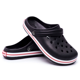 Pantuflas De Hombre Para Piscina Kroksy Pasipheme Negro 6