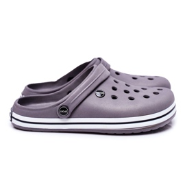 Pantuflas De Hombre Para Piscina Kroksy Pasipheme Gris 1