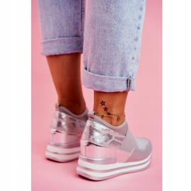 Zapatos deportivos sin cordones para mujer, gris Cold Play 1