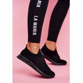 SEA Zapatillas Deportivas Sin Cordones Mujer Negras La Fiesta negro 1