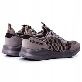 Zapatos Deportivos Hombre Big Star Grey FF174178 gris 2